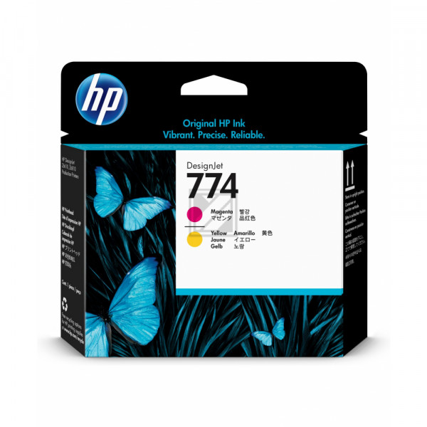 HP Tintendruckkopf magenta/gelb (P2V99A, 774)