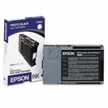 Epson Tintenpatrone photo schwarz (C13T543100, T5431)