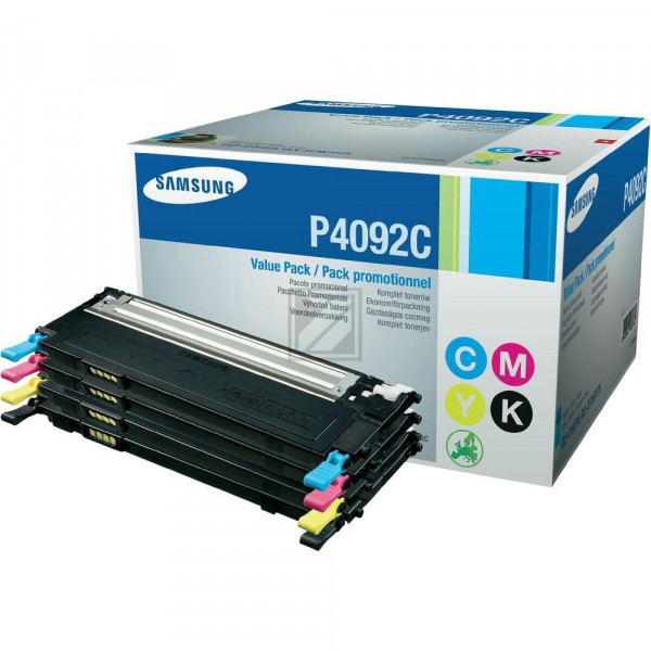 Samsung Toner-Kartusche gelb, cyan, magenta, schwarz (SU392A, P4092C)